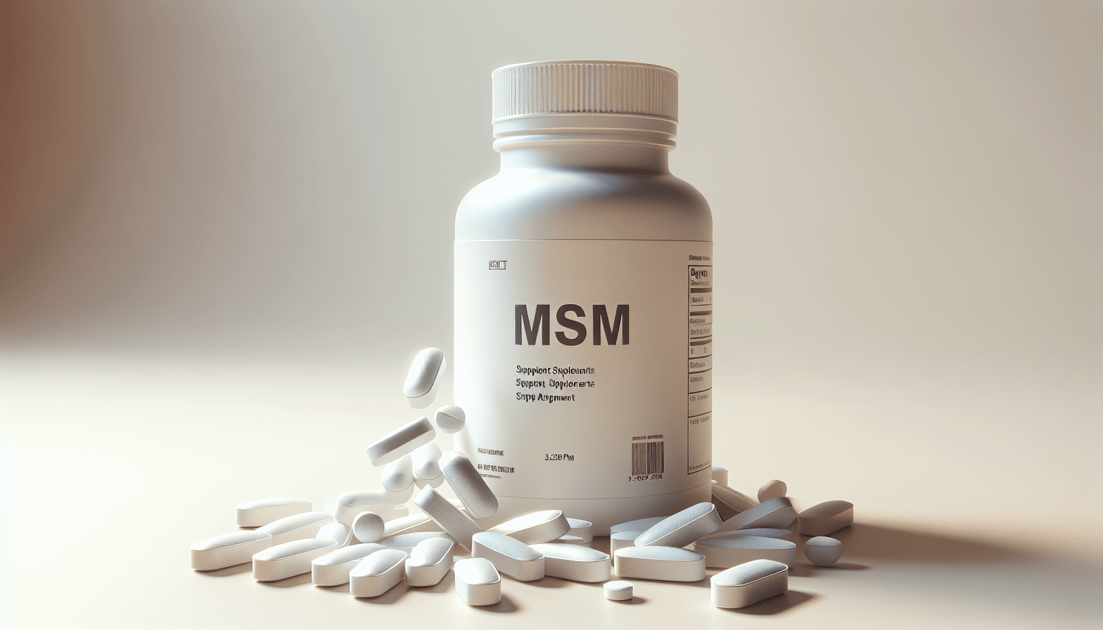 애터미 터마신MSM (128정, 32일분) 활용법